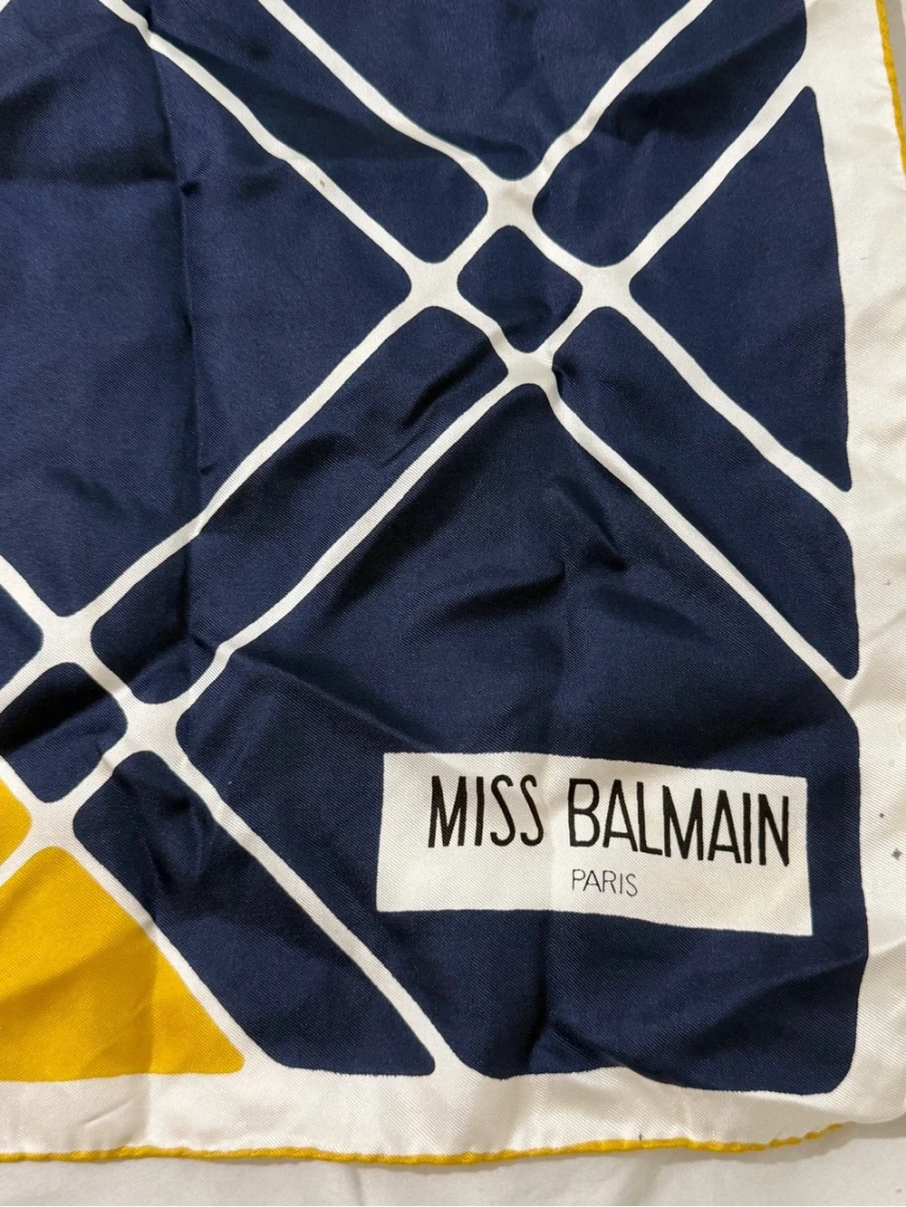 Vintage Miss Balmain scarf
